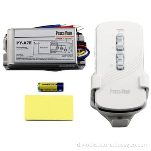 1000W x 3 Three-channel RF Remote Control Switch with Over Temperature Protection, 200-240V (PY-A7E)